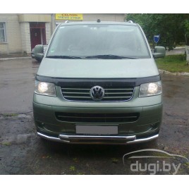 Передняя защита (труба двойная) для Caravelle T5 (2003-2009)